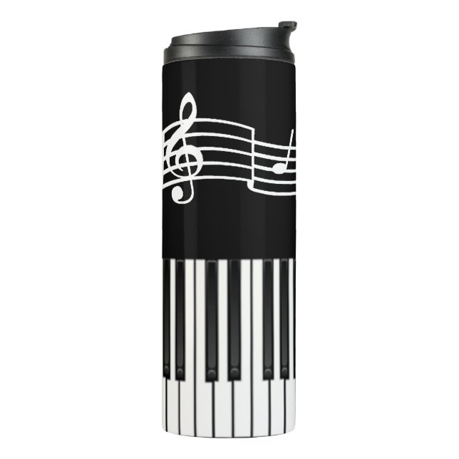Termo Claves de piano (Rotado hacia la izquierda)