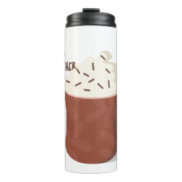 Termo Clima de cacao caliente