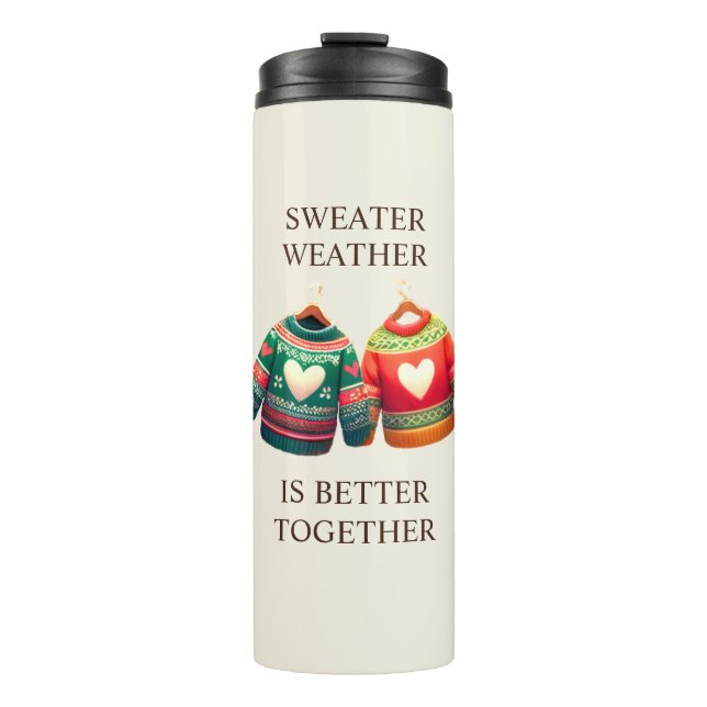 Termo Clima de Suéter Personalizado (Anverso)