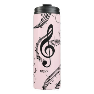 Termo Climactic G Clef Music Pink