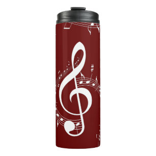 Termo Climactic G Clef Music Red