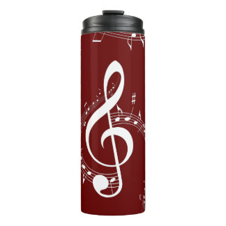 Termo Climactic G Clef Music Red