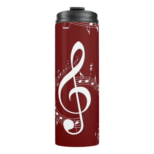 Termo Climactic G Clef Music Red (Anverso)