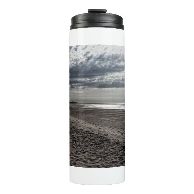 Termo Cloudy beach at the North Sea (Anverso)