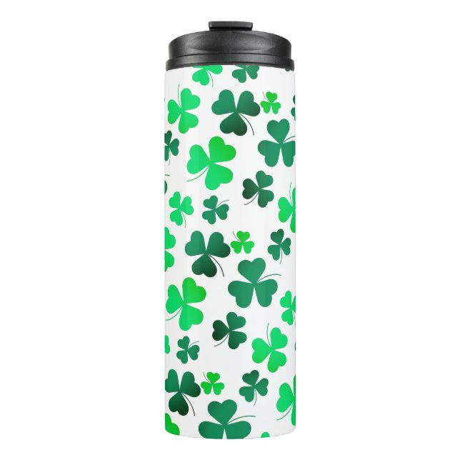 Termo Clover Shamrock Irish Green Spring St Patrons Day (Anverso)