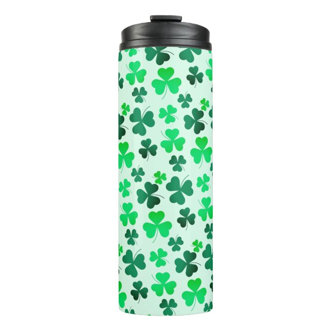 Termo Clover Shamrock Irish Green Spring St Patrons Day (Anverso)