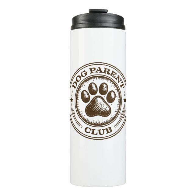 Termo Club de Padres de Perros, Orgullosamente Leales y  (Anverso)