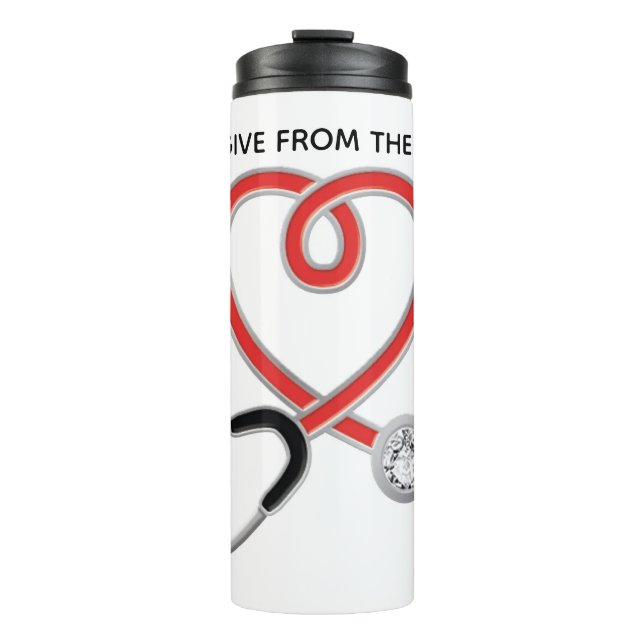 Termo CNAs Give From the Heart! Tumbler (Anverso)