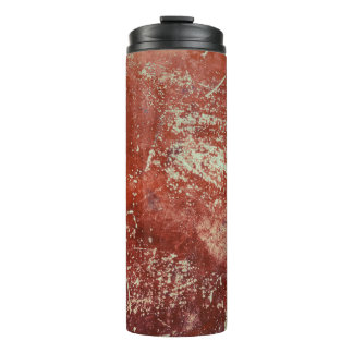 Termo Cobre Viejo: Textura Metalizado Vivida.