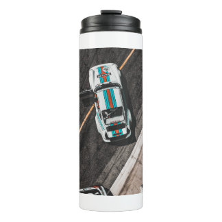 Termo Coche de carreras blanco