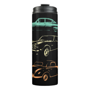 Termo Coches de época - Retro gráfico de 80 y 90
