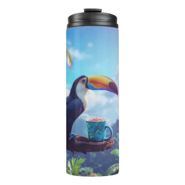 TERMO COCOA - RAINFOREST TOUCAN (Anverso)