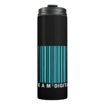 Código de barras digital de equipo para nerds