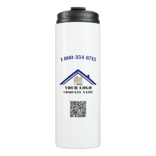 Termo Código QR para logotipos profesionales