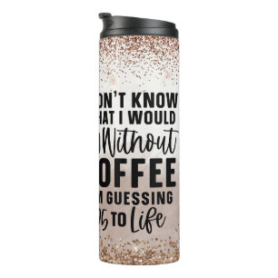Termo Coffee Bean Gnome Divertido Tumbler Termal