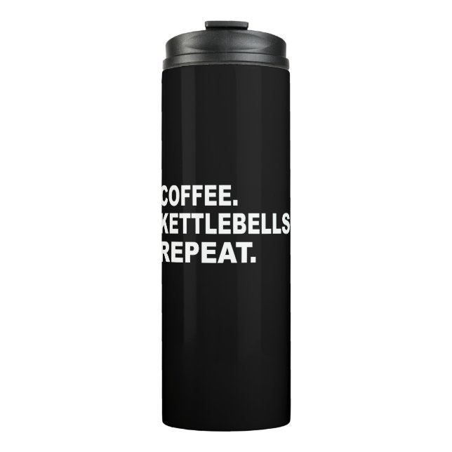 Termo Coffee Kettlebells Repetir (Anverso)