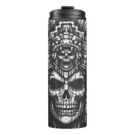 Termo Cofia de cráneo azteca por BurnsInHell