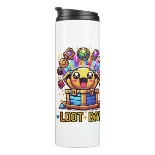 Termo Cofre del Tesoro de Loot Day Graphic