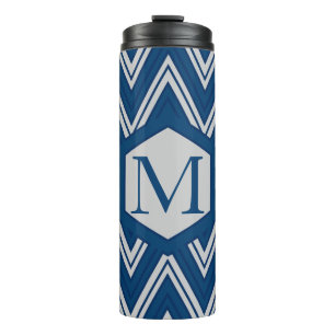 Termo Colección de geometría azul