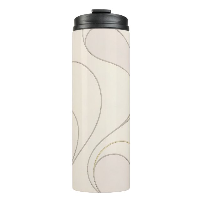 Termo Colección de patrones modernos de yoga de lujo   (Anverso)