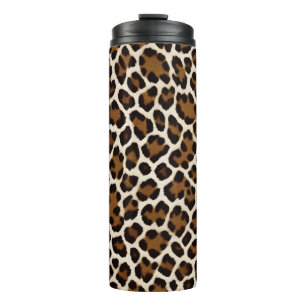 Termo Colección elegante de Leopardo Blanco de lujo de m