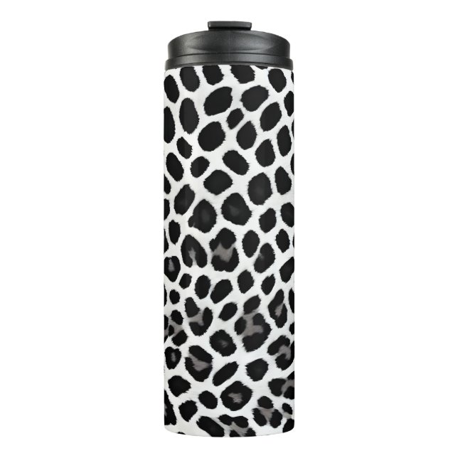 Termo Colección elegante de Leopardo Blanco de lujo popu (Anverso)