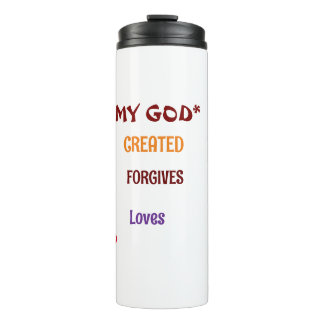 Termo Colección Me Diseñó Dios