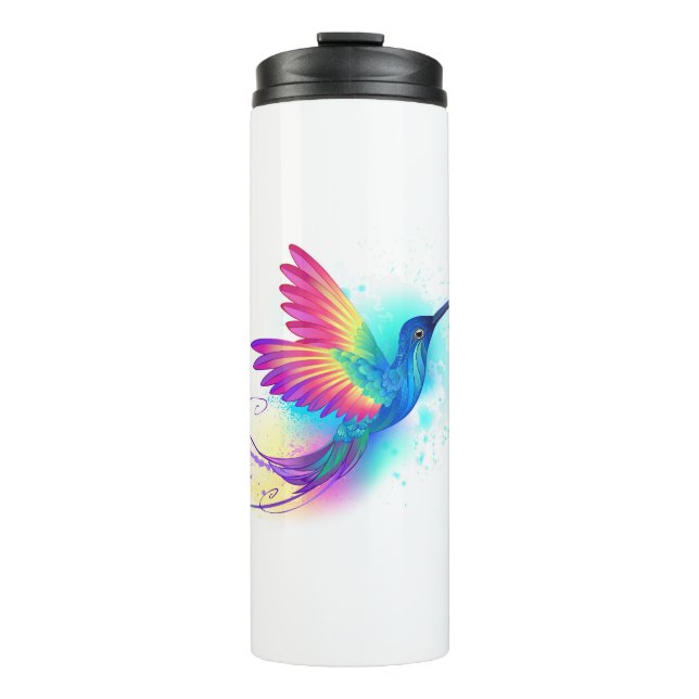 Termo Colibrí arcoiris exótica (Anverso)