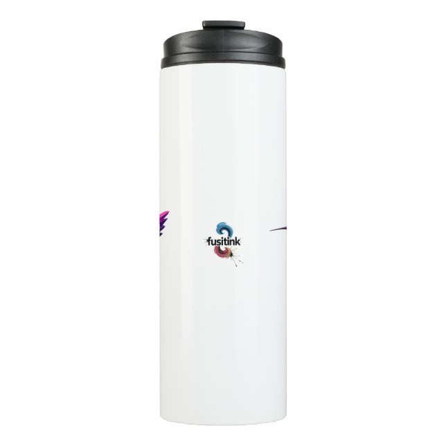 Termo Colibrí prisma multicolor (Anverso)