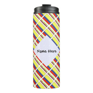 Termo Colombia y bandera colombiana personalizada en mos