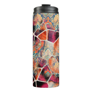 Termo color de papel tapiz de impresión digital textil p