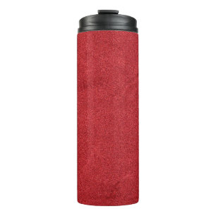 Termo Color de terciopelo de textura roja moderno