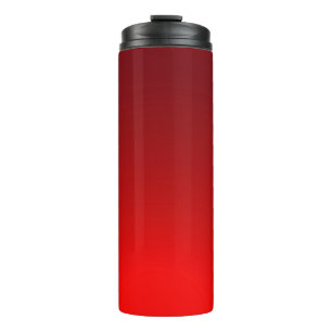 Termo Color rojo fondo simple