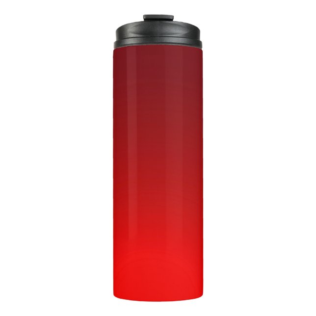 Termo Color rojo fondo simple (Anverso)