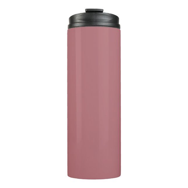 Termo Color sólido Rosa polvoriento (Anverso)