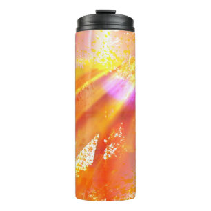Termo coloree el amarillo inconsútil del fondo del arte,