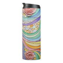 Colores florales mosaico
