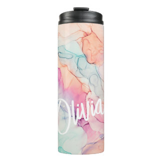 Termo Colores Pastel Tinta Alcohólica Personalizada