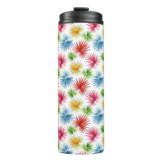 Termo Colorful Abstract Palm Burst