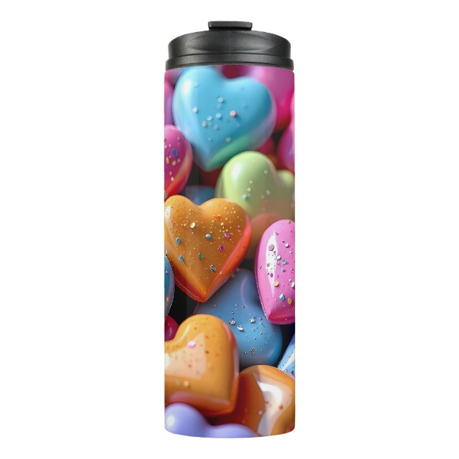 Termo Colorful Candy Love Hearts (Anverso)