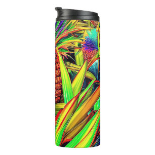 TERMO COLORFUL PINEAPPLE  PATTERNS 