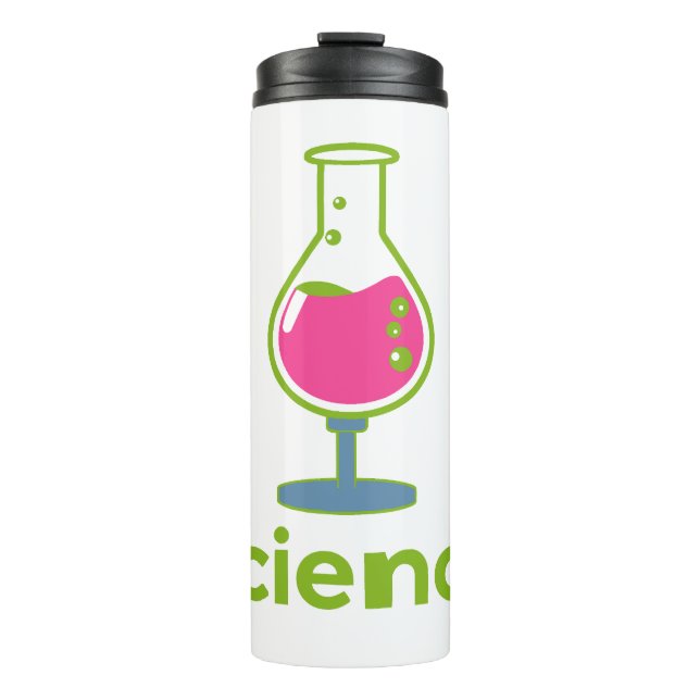 Termo Colorful Science Beaker - Fun Lab Experiment (Anverso)