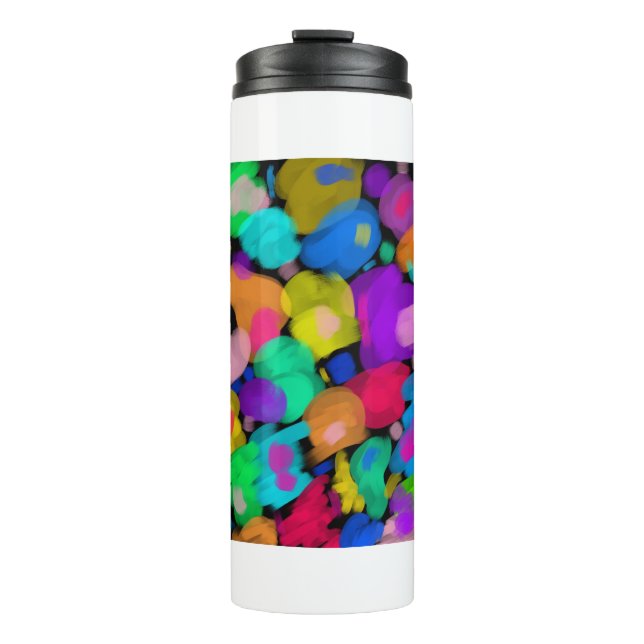 Termo Colorful watercolor print (Anverso)