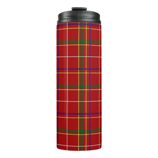 Termo Colorida Red Tartan Plaid (Anverso)