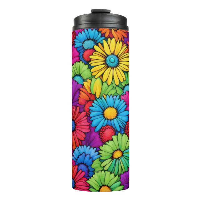 Termo Coloridas mareas abstractas #40 - (Anverso)