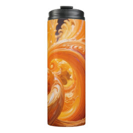 Termo Coloridas Olas Psicodélicas