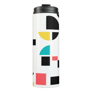 Termo Colorido, moderno, de moda, divertido, geométrico 
