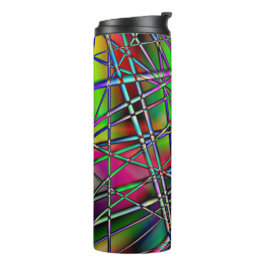 Termo Colorido Resumen Negro