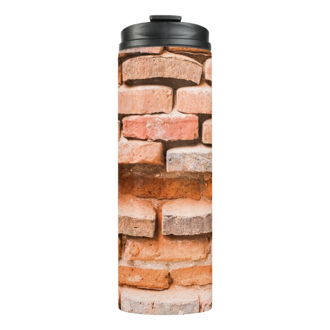 Termo Colse up old brick wall background and texture. ag (Anverso)