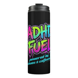 Termo Combustible del TDAH Cafeína y Caos Neon Neurodive